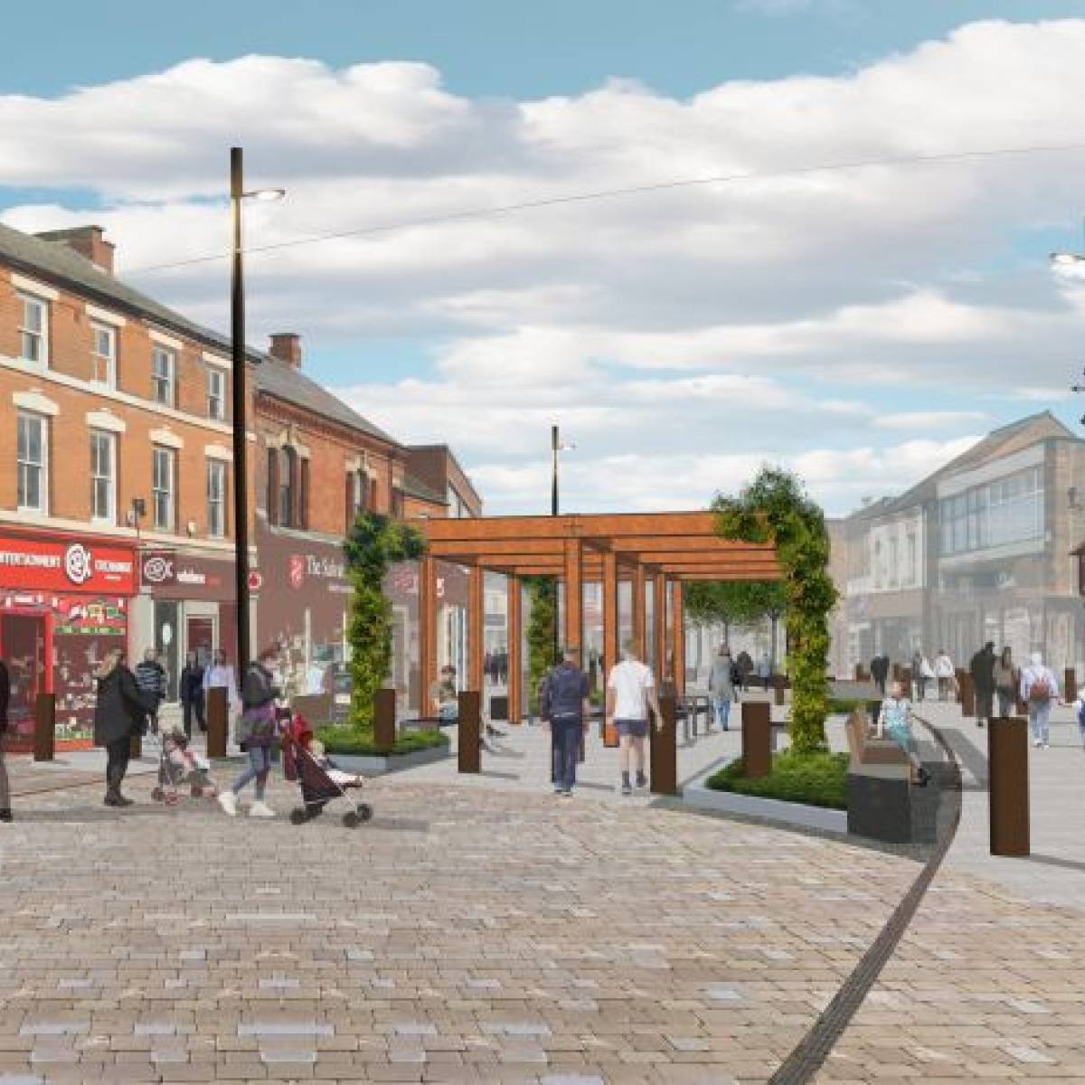 Heart of town set to get £10m facelift next spring