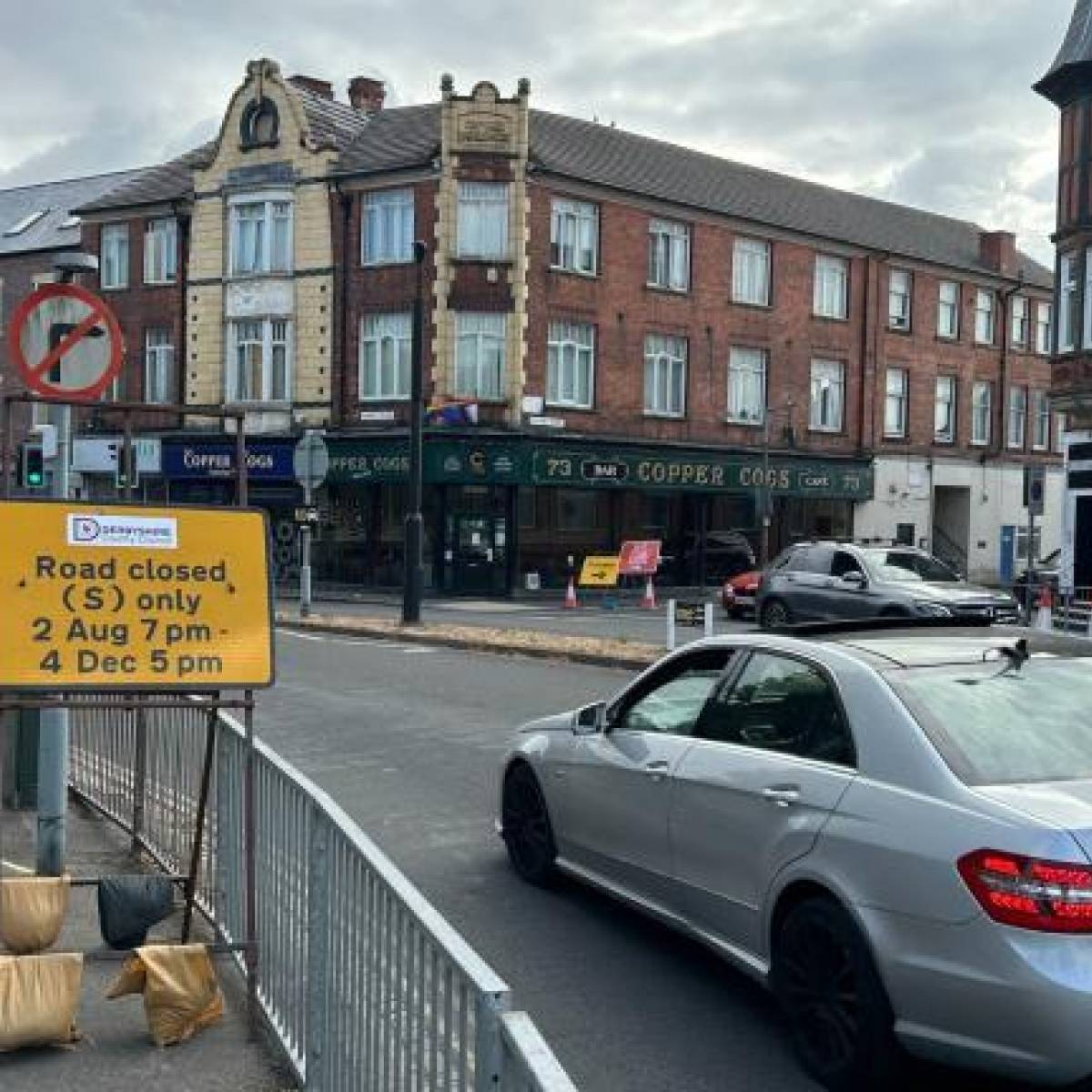 Southbound closure for Tamworth Road traffic